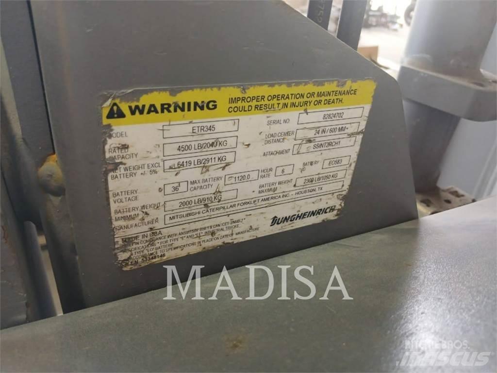 CAT LIFT TRUCKS ETR345A Περονοφόρα ανυψωτικά κλαρκ - άλλα