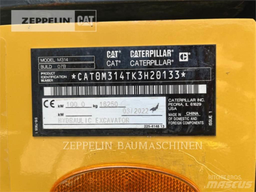 CAT M314-07A Εκσκαφείς με τροχούς - λάστιχα