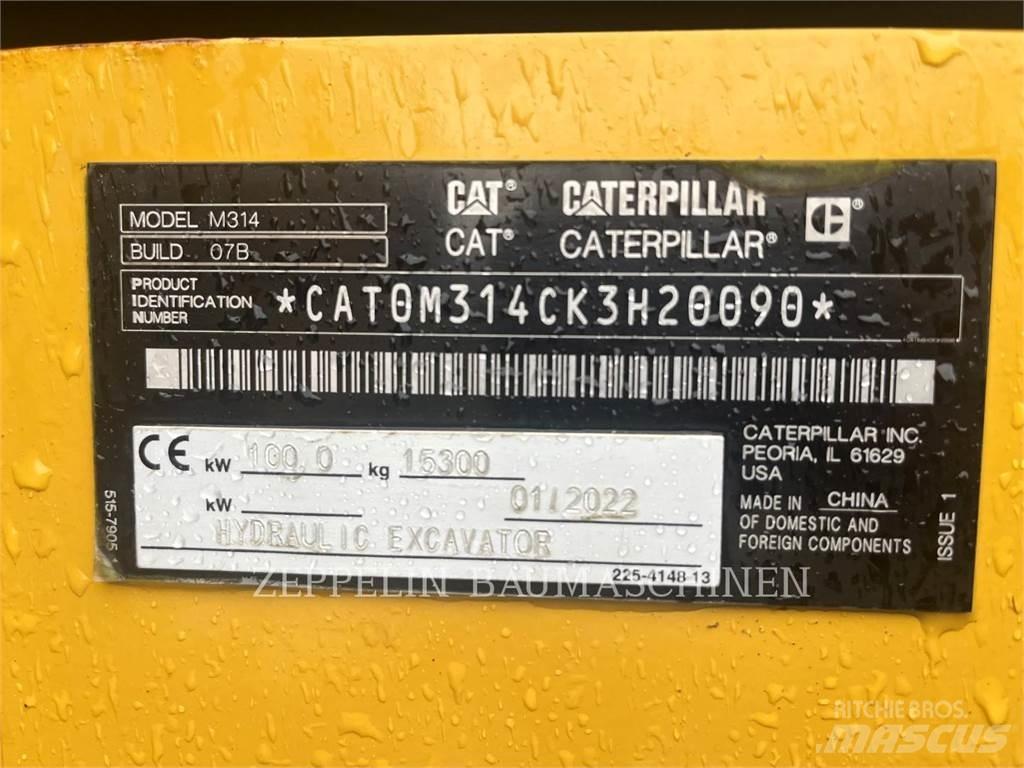 CAT M314-07A Εκσκαφείς με τροχούς - λάστιχα