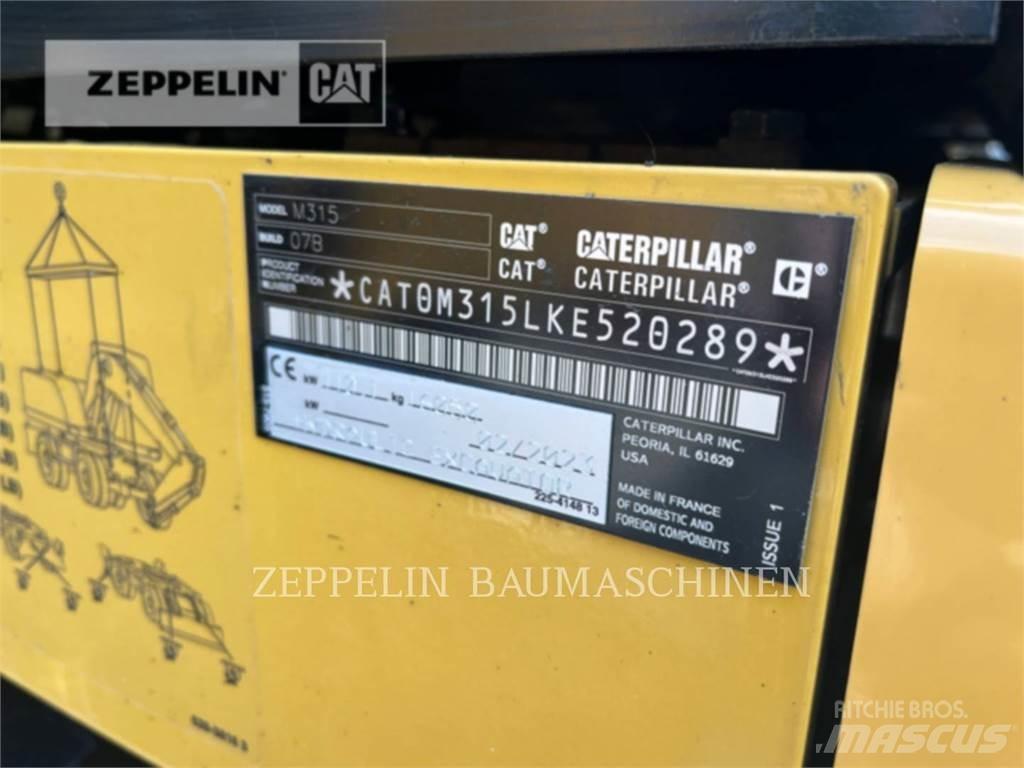 CAT M315-07A Εκσκαφείς με τροχούς - λάστιχα
