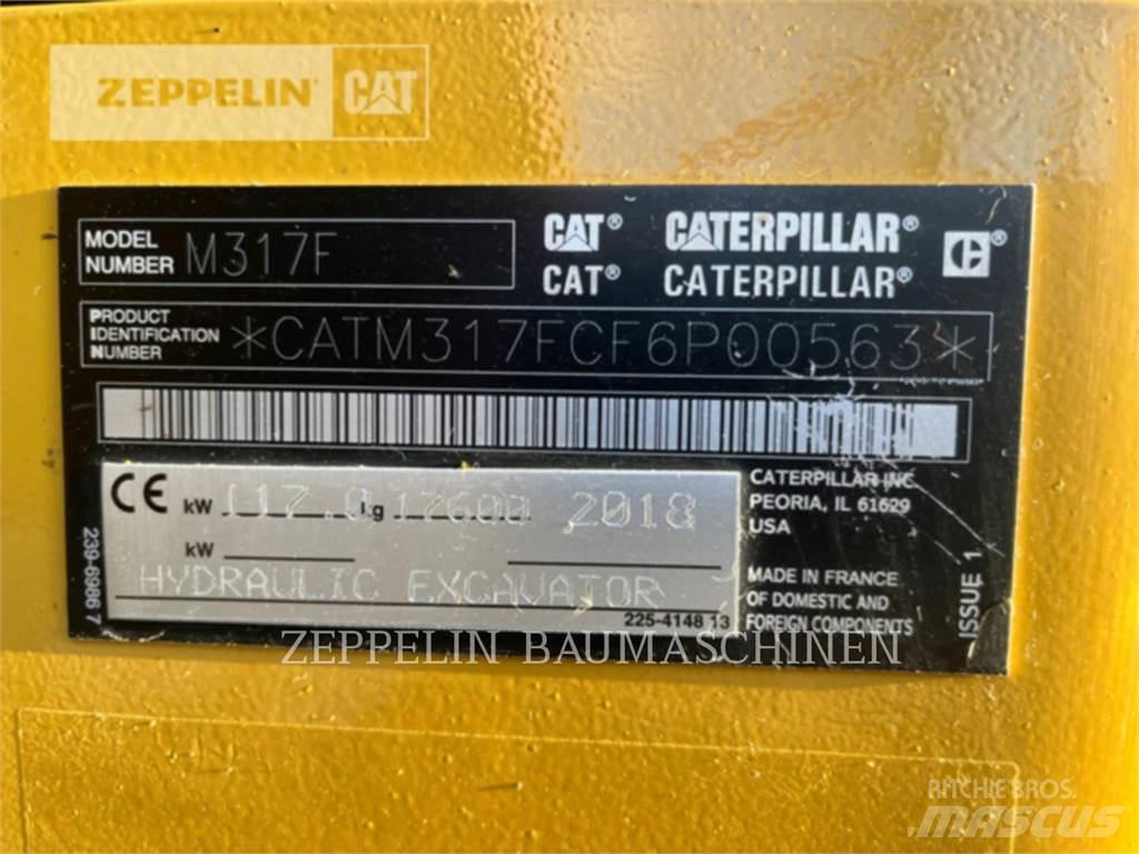 CAT M317F Εκσκαφείς με τροχούς - λάστιχα