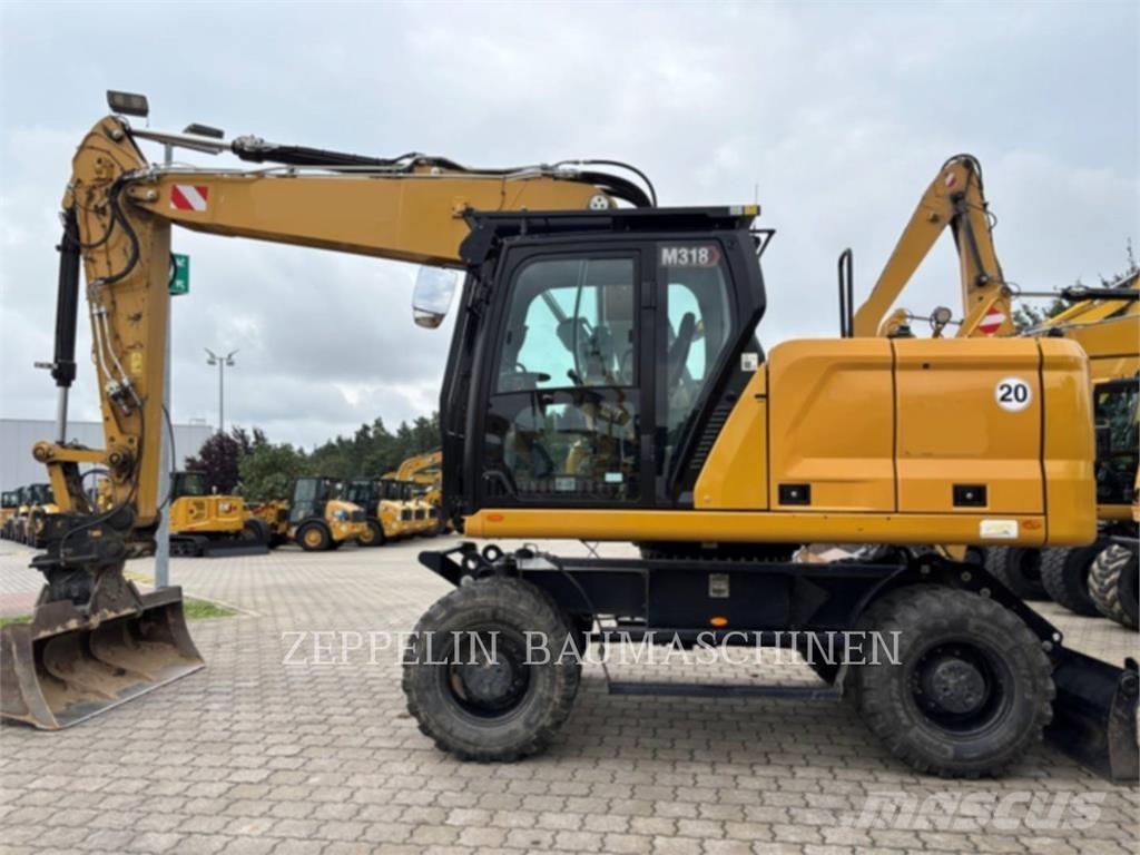 CAT M318-07A Εκσκαφείς με τροχούς - λάστιχα