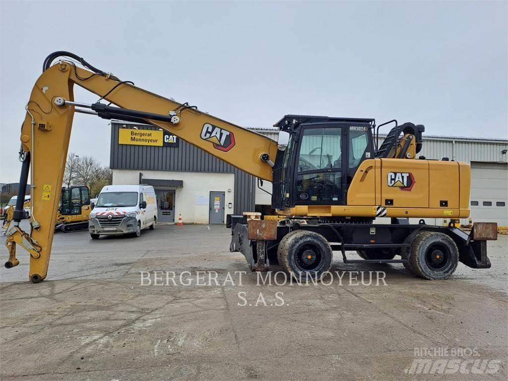 CAT MH3024 Εκσκαφείς με τροχούς - λάστιχα