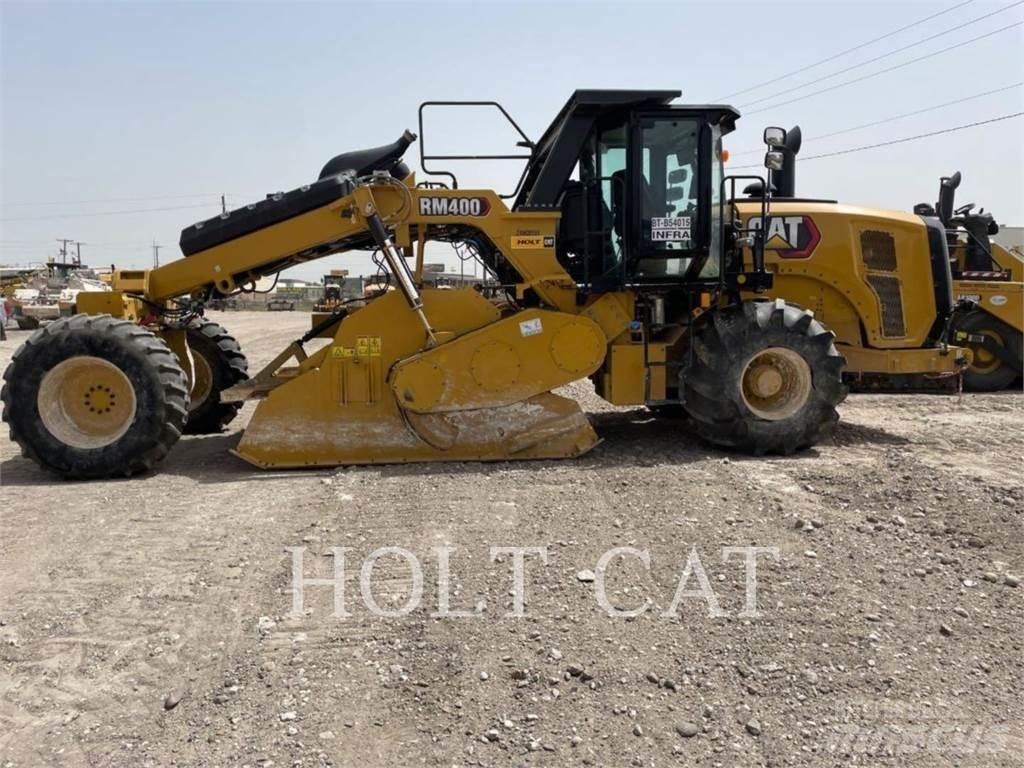 CAT RM400 CAB Ανακυκλωτές ασφάλτου