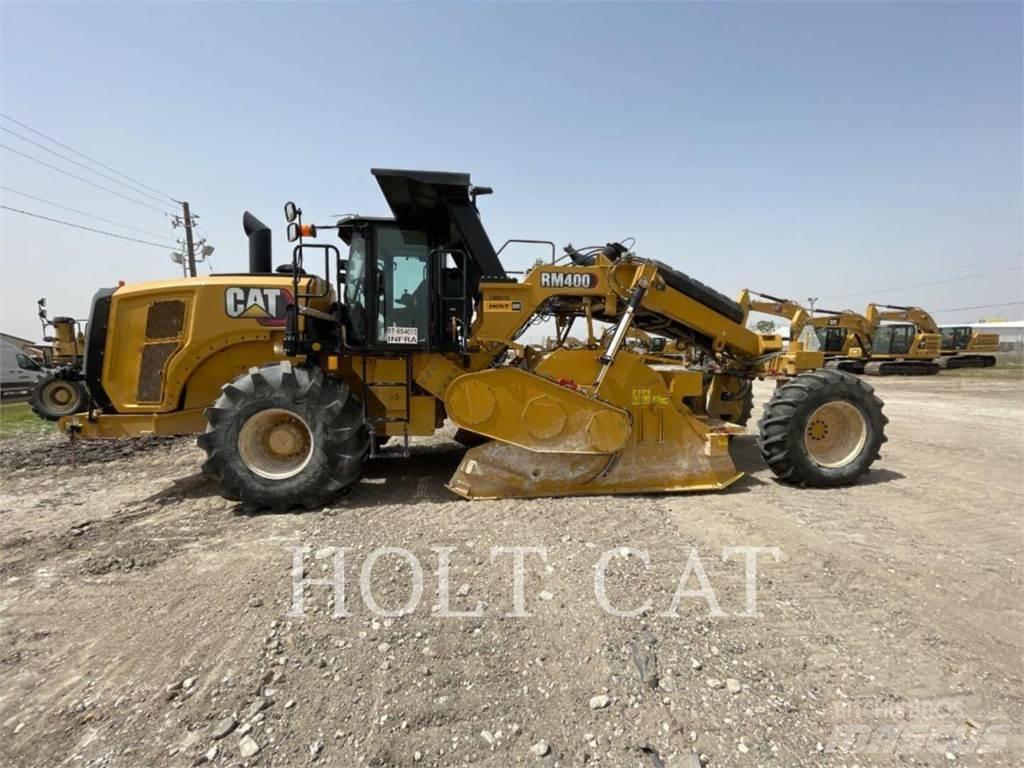 CAT RM400 CAB Ανακυκλωτές ασφάλτου