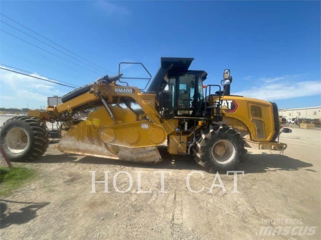CAT RM400 CAB Ανακυκλωτές ασφάλτου