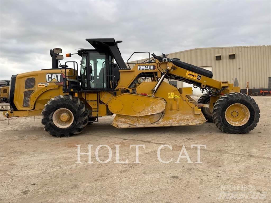 CAT RM400 CAB Ανακυκλωτές ασφάλτου