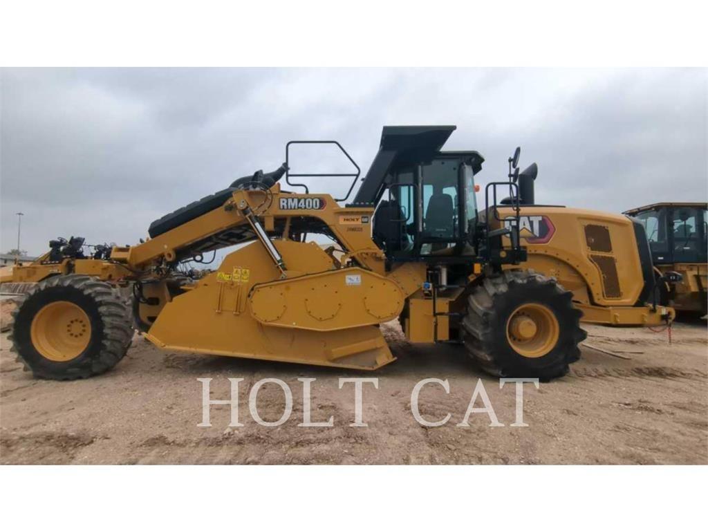CAT RM400 CAB Ανακυκλωτές ασφάλτου