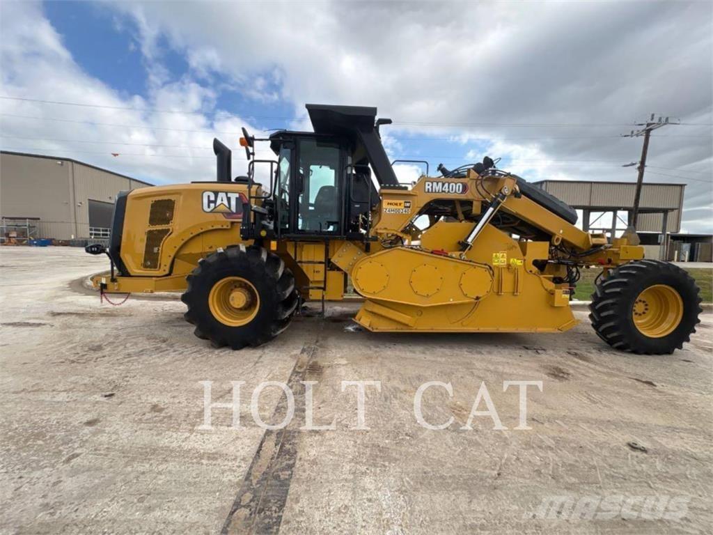 CAT RM400 CAB Ανακυκλωτές ασφάλτου