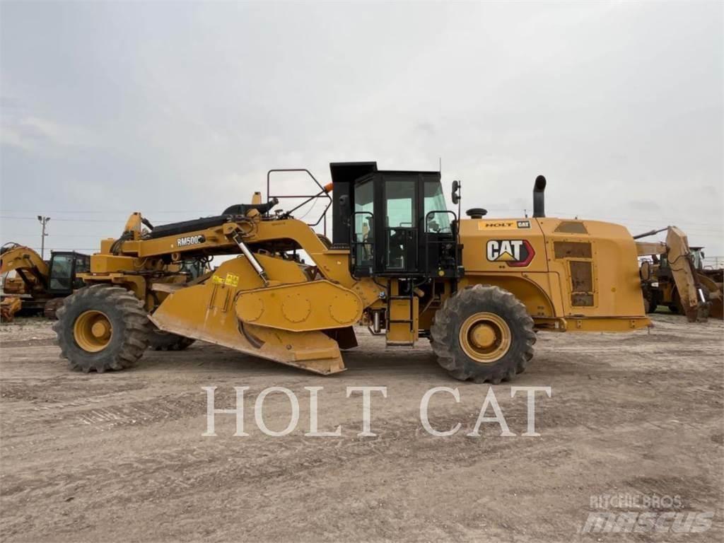 CAT RM500B CAB Ανακυκλωτές ασφάλτου