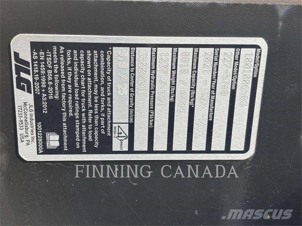 CAT TH62-CR-74 Δικράνες