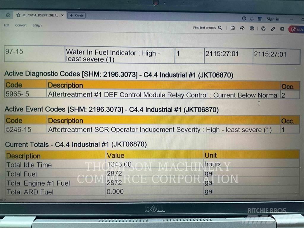 CAT TL1255D Τηλεσκοπικοί ανυψωτές