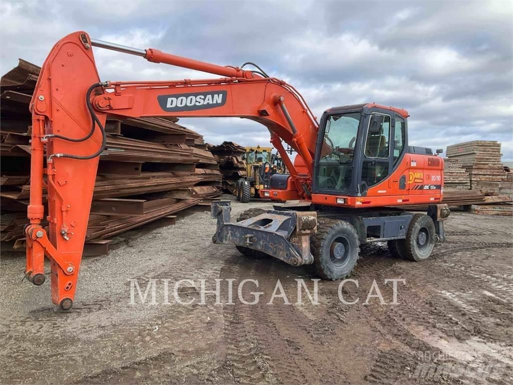 Doosan DX190W Εκσκαφείς με τροχούς - λάστιχα