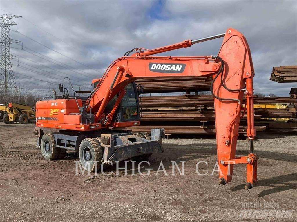 Doosan DX190W Εκσκαφείς με τροχούς - λάστιχα