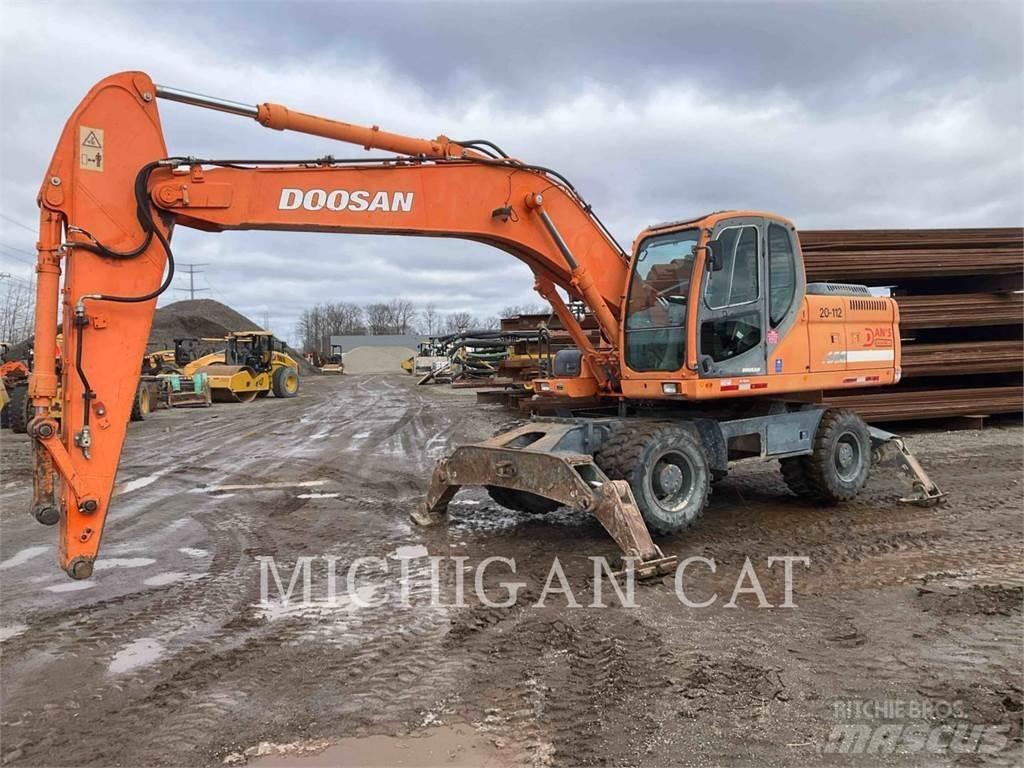 Doosan DX210W Εκσκαφείς με τροχούς - λάστιχα