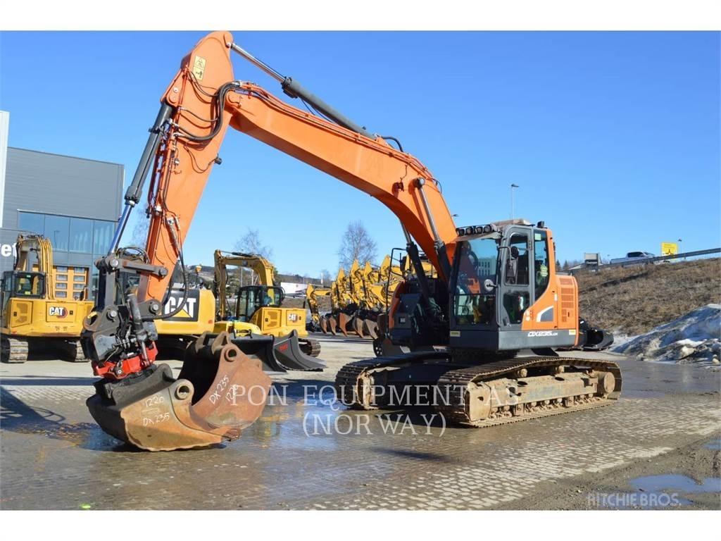Doosan DX235 Εκσκαφείς με ερπύστριες
