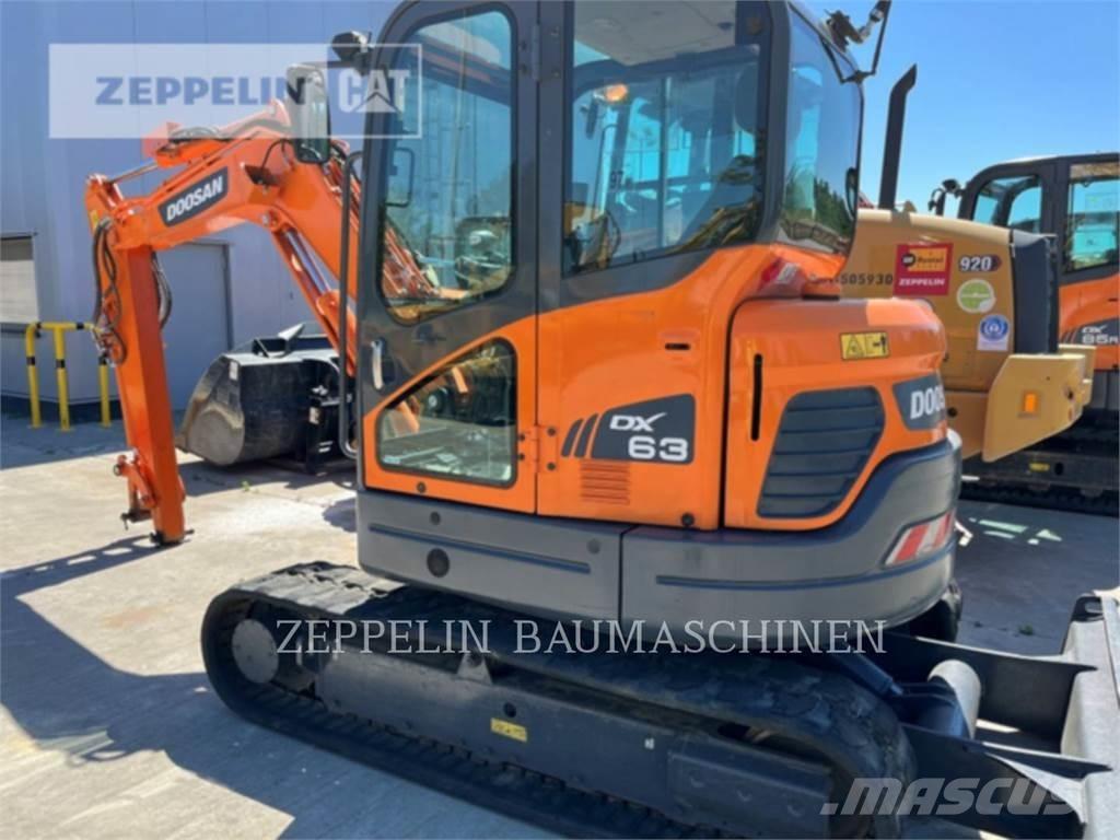 Doosan DX63-3 Εκσκαφείς με ερπύστριες