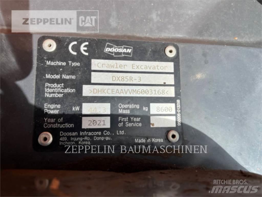 Doosan DX85R-3 Εκσκαφείς με ερπύστριες