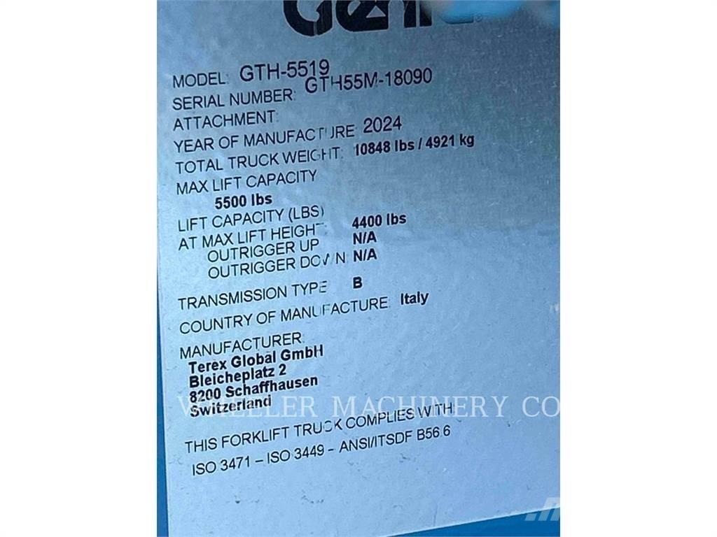 Genie GTH-5519 Τηλεσκοπικοί ανυψωτές