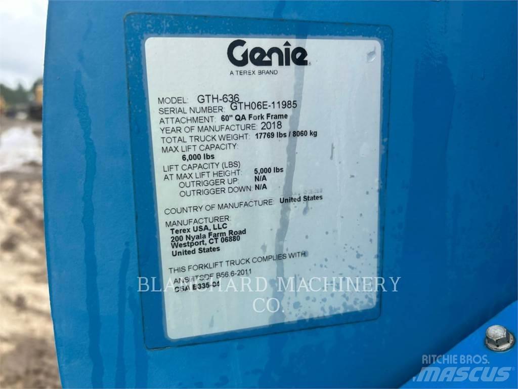 Genie GTH-636 Τηλεσκοπικοί ανυψωτές
