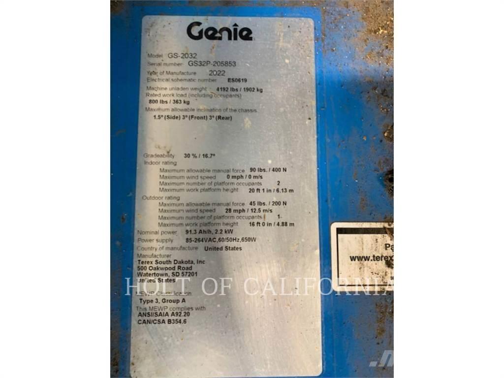 Genie SCISSOR 20 Ανυψωτήρες ψαλιδωτής άρθρωσης