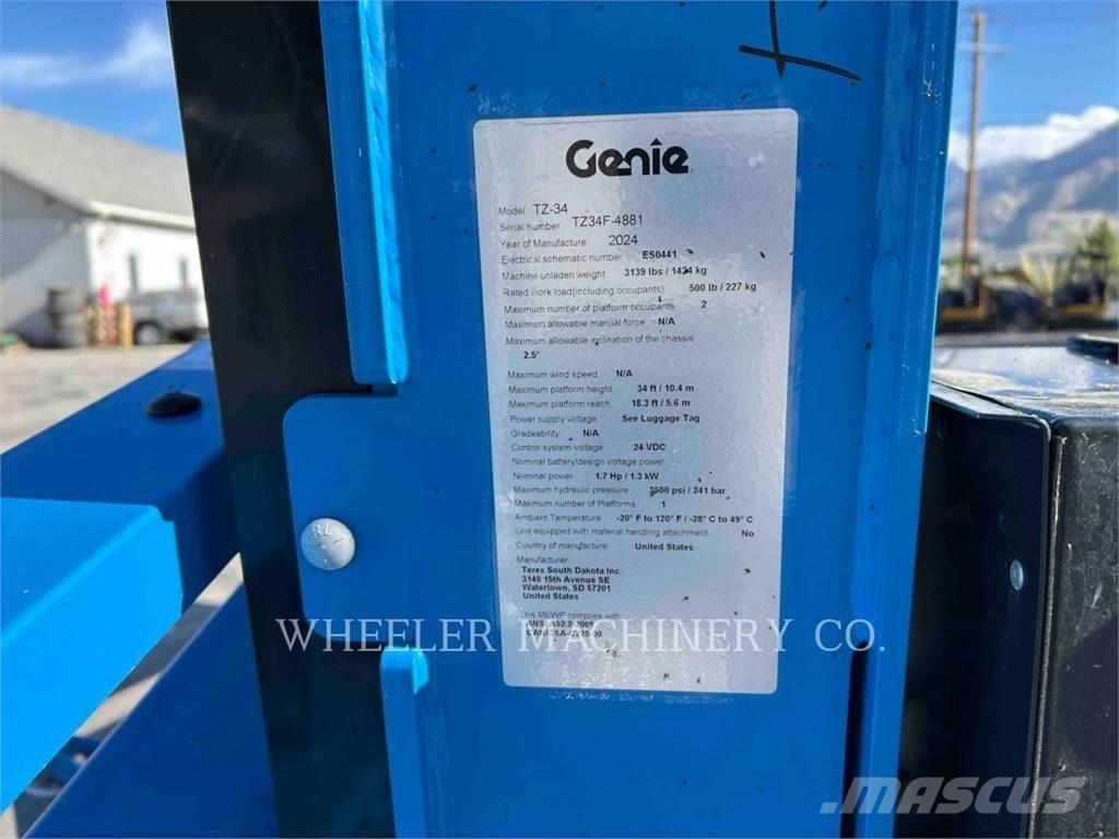 Genie TZ34/20 Ανυψωτήρες με αρθρωτό βραχίονα