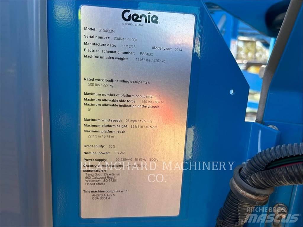 Genie Z34/22 Ανυψωτήρες με αρθρωτό βραχίονα
