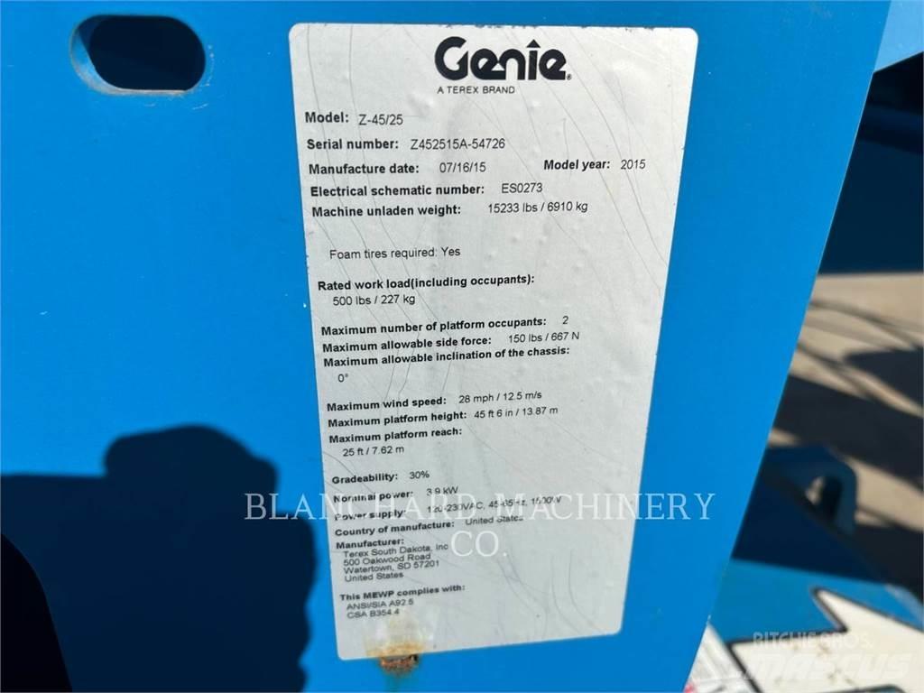Genie Z45/25 Ανυψωτήρες με αρθρωτό βραχίονα