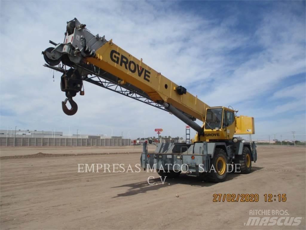 Grove RT600E Γερανοί παντός εδάφους