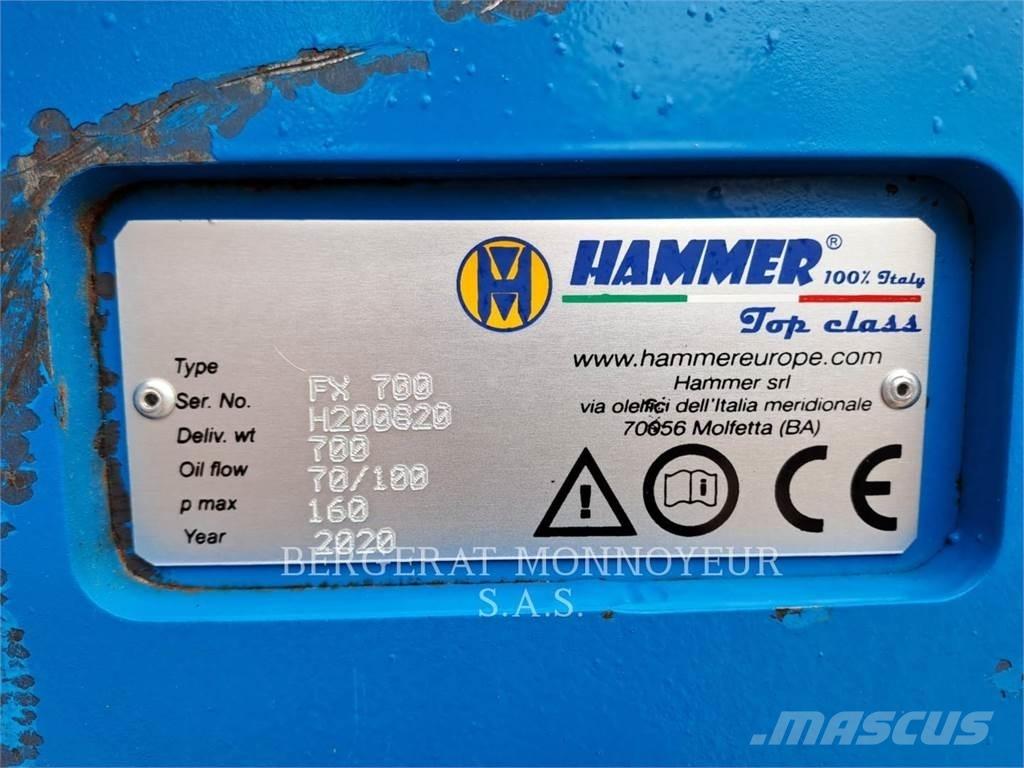 Hammer BRH.FX700.8T/14T Σφυριά / Σπαστήρες