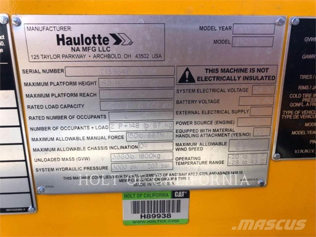 Haulotte BOOM Z45 Ανυψωτήρες με αρθρωτό βραχίονα
