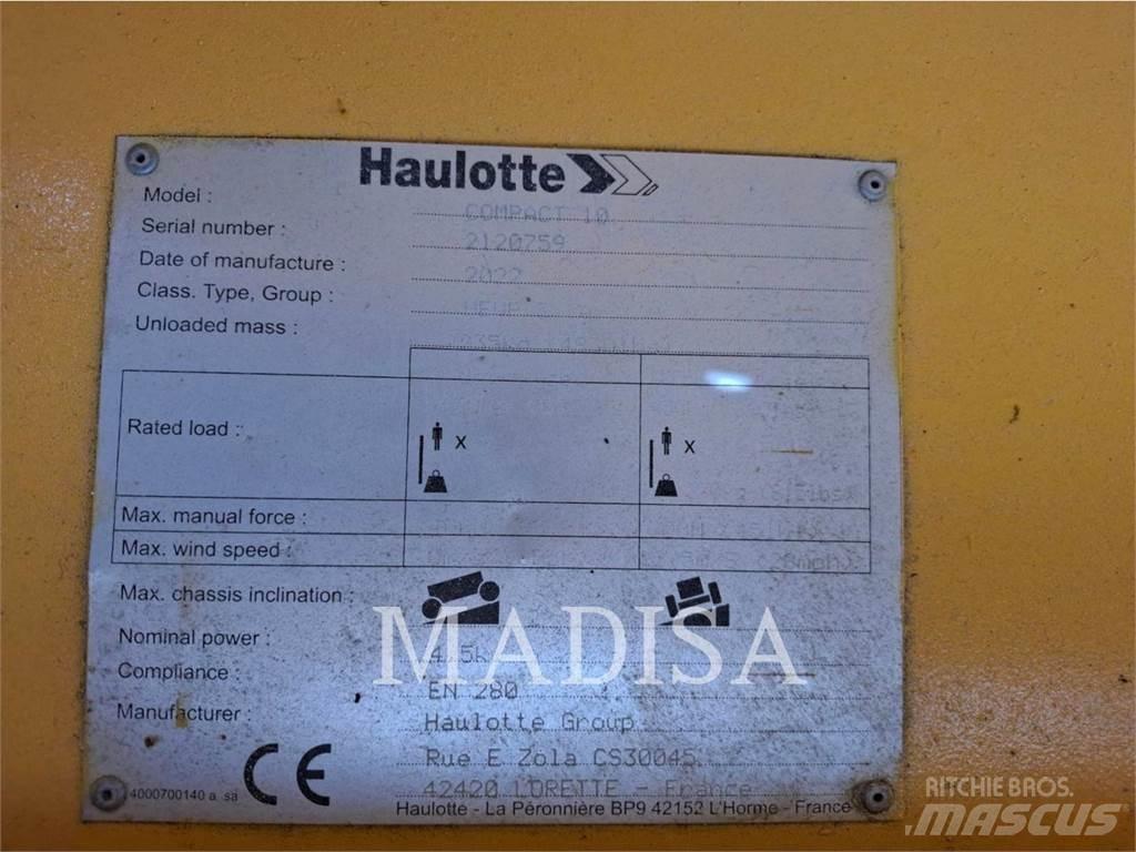 Haulotte COMPACT 10 Ανυψωτήρες ψαλιδωτής άρθρωσης