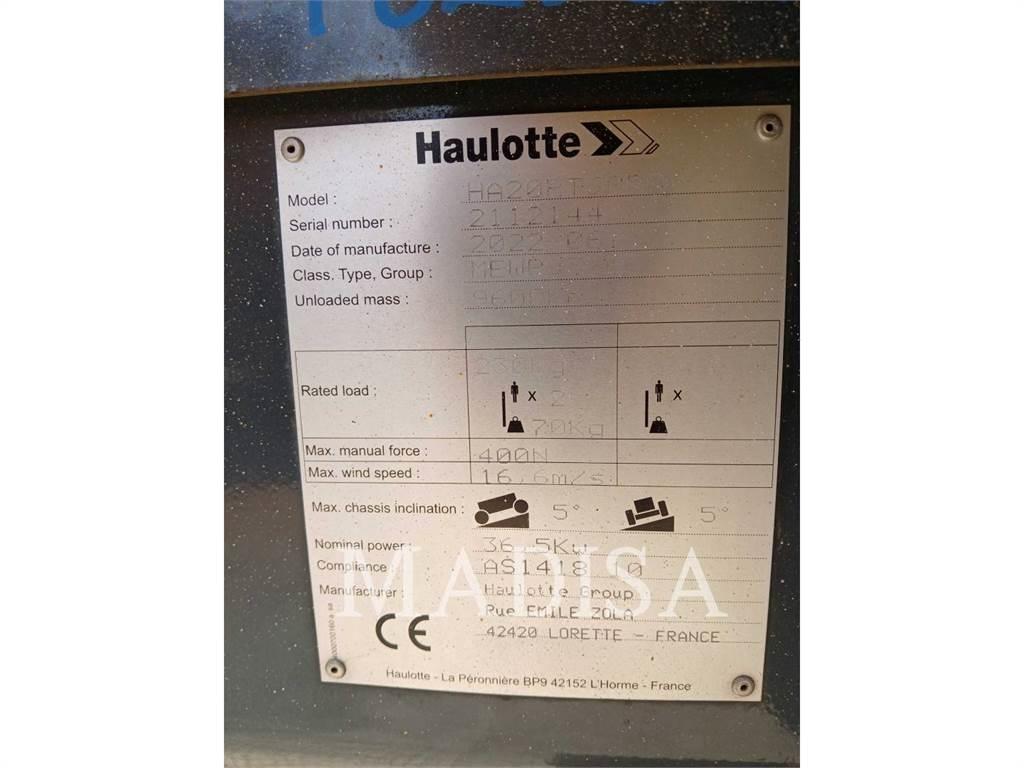 Haulotte HA20RTJPRO Ανυψωτήρες με αρθρωτό βραχίονα