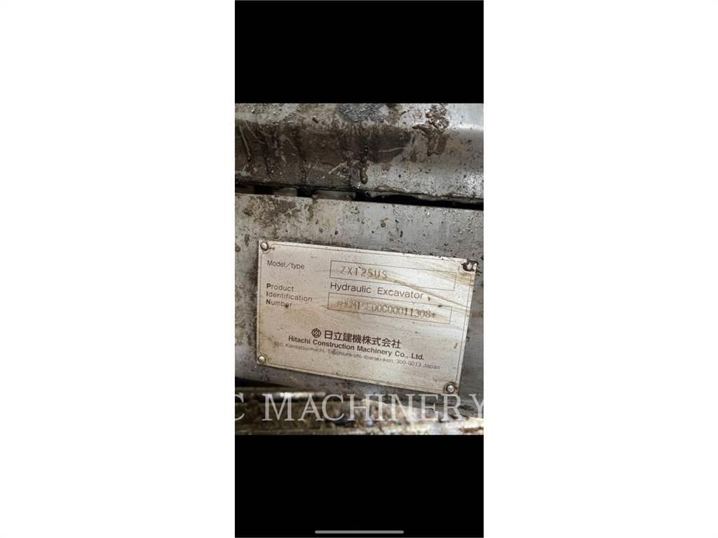 Hitachi ZX125 Εκσκαφείς με ερπύστριες