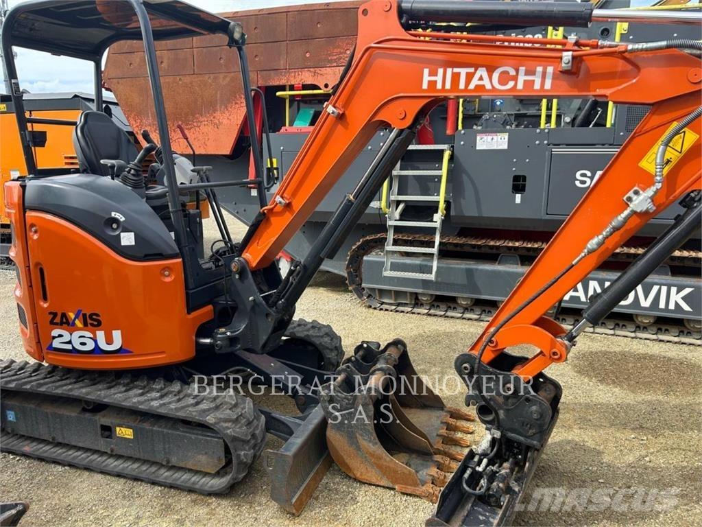 Hitachi ZX26U-6 Εκσκαφείς με ερπύστριες