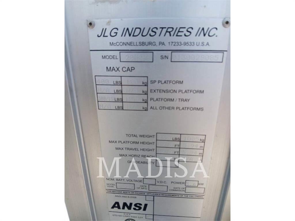 JLG 20MSP Ανυψωτήρες με αρθρωτό βραχίονα