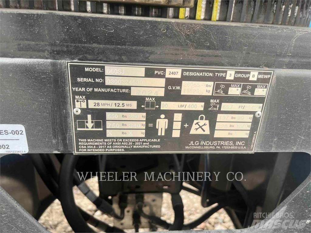 JLG 660SJ Ανυψωτήρες με αρθρωτό βραχίονα