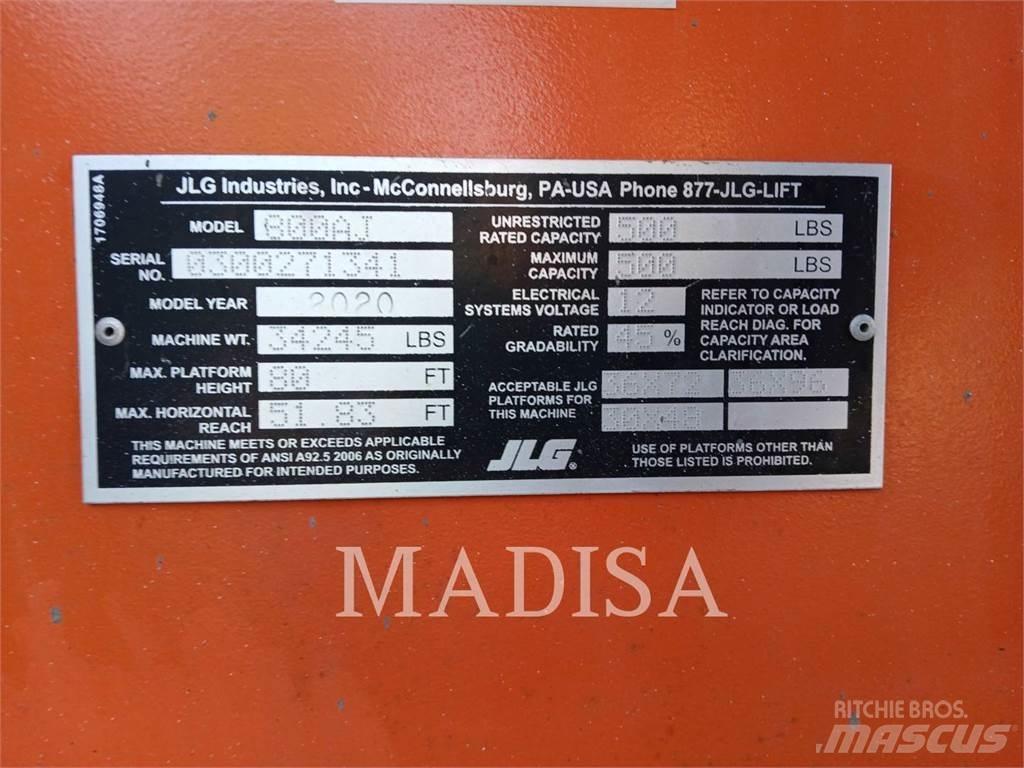JLG 800 AJ Ανυψωτήρες με αρθρωτό βραχίονα