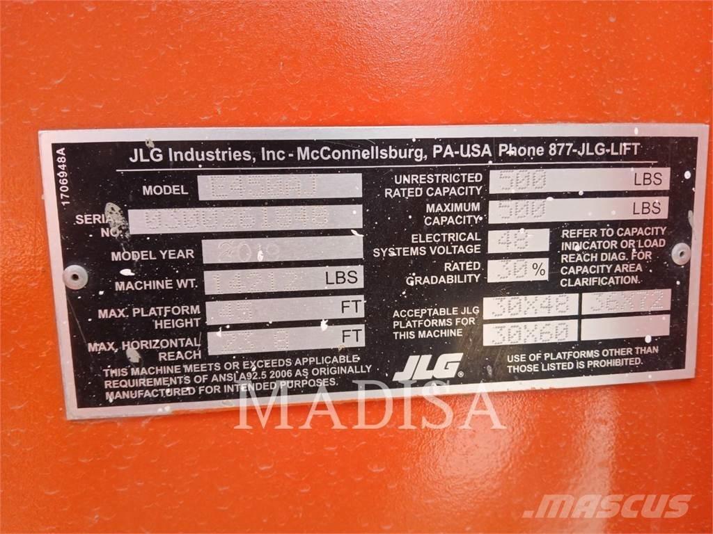 JLG E450AJ Ανυψωτήρες με αρθρωτό βραχίονα
