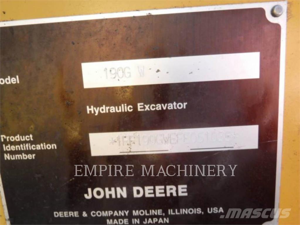 John Deere 190G Εκσκαφείς με ερπύστριες