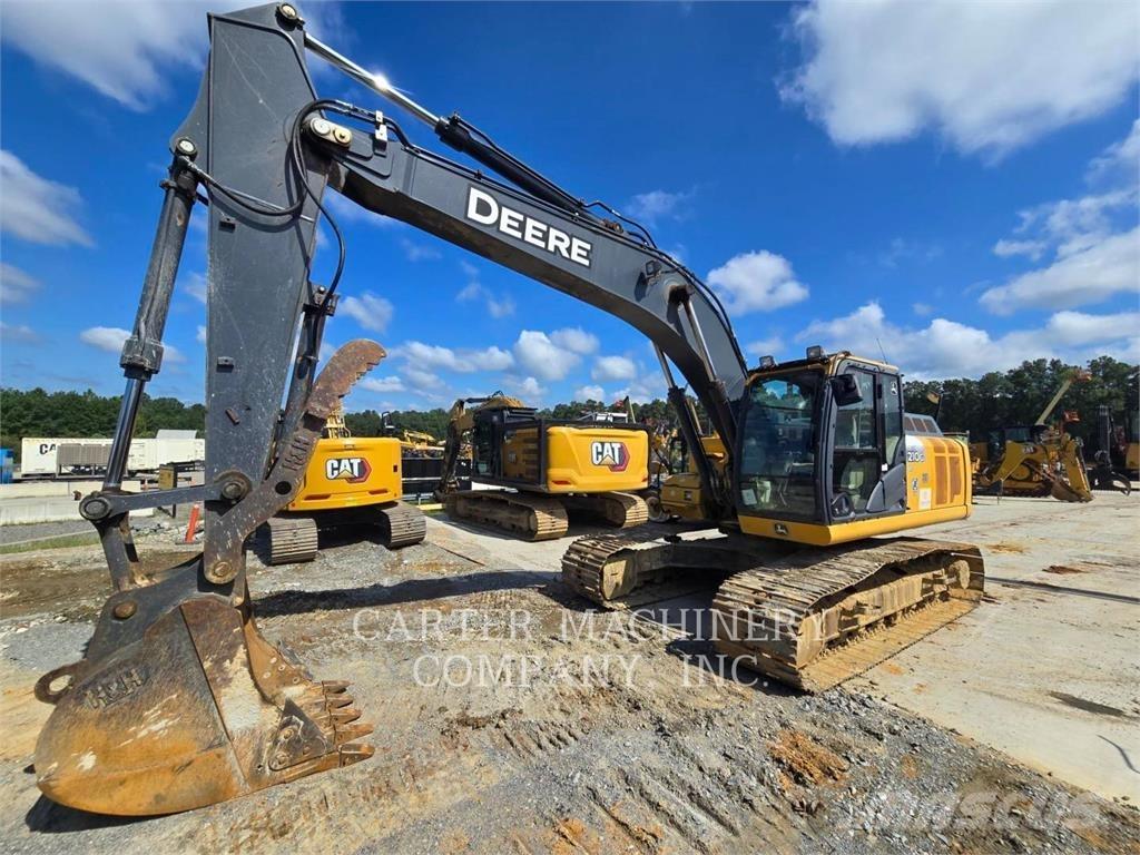 John Deere 210G Εκσκαφείς με ερπύστριες