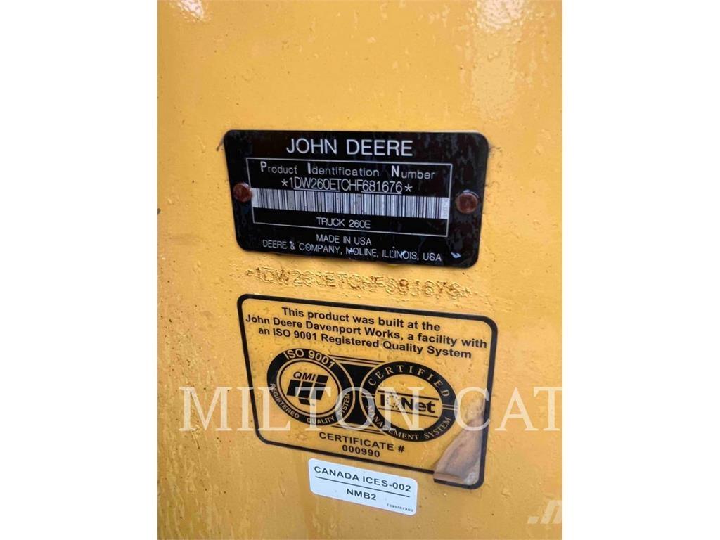 John Deere 260E Σπαστό Dump Truck ADT