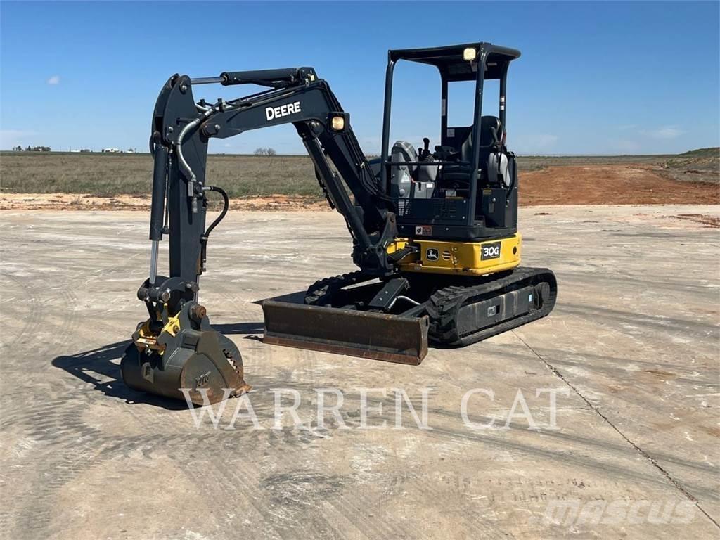John Deere 30G Εκσκαφείς με ερπύστριες