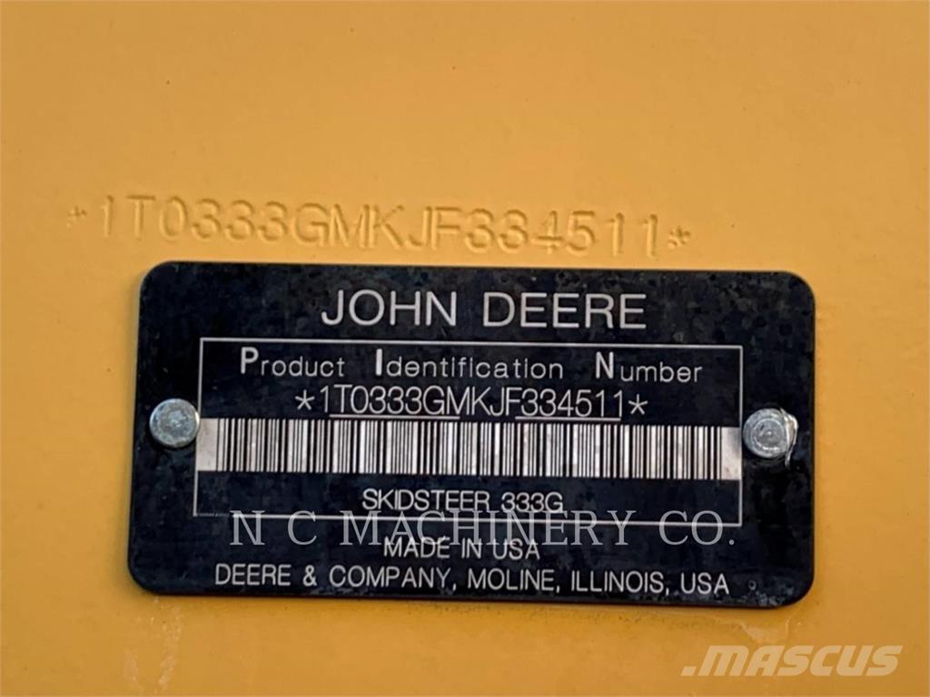 John Deere 333G Φορτωτάκια