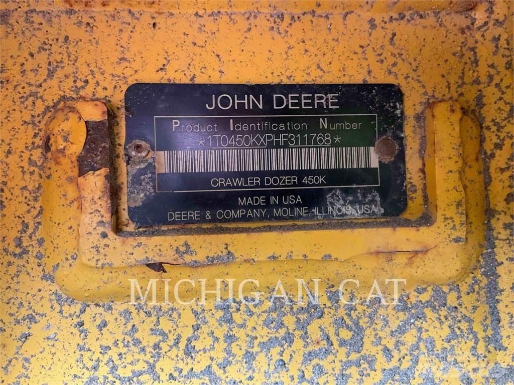 John Deere 450K Μπουλντόζες με ερπύστριες