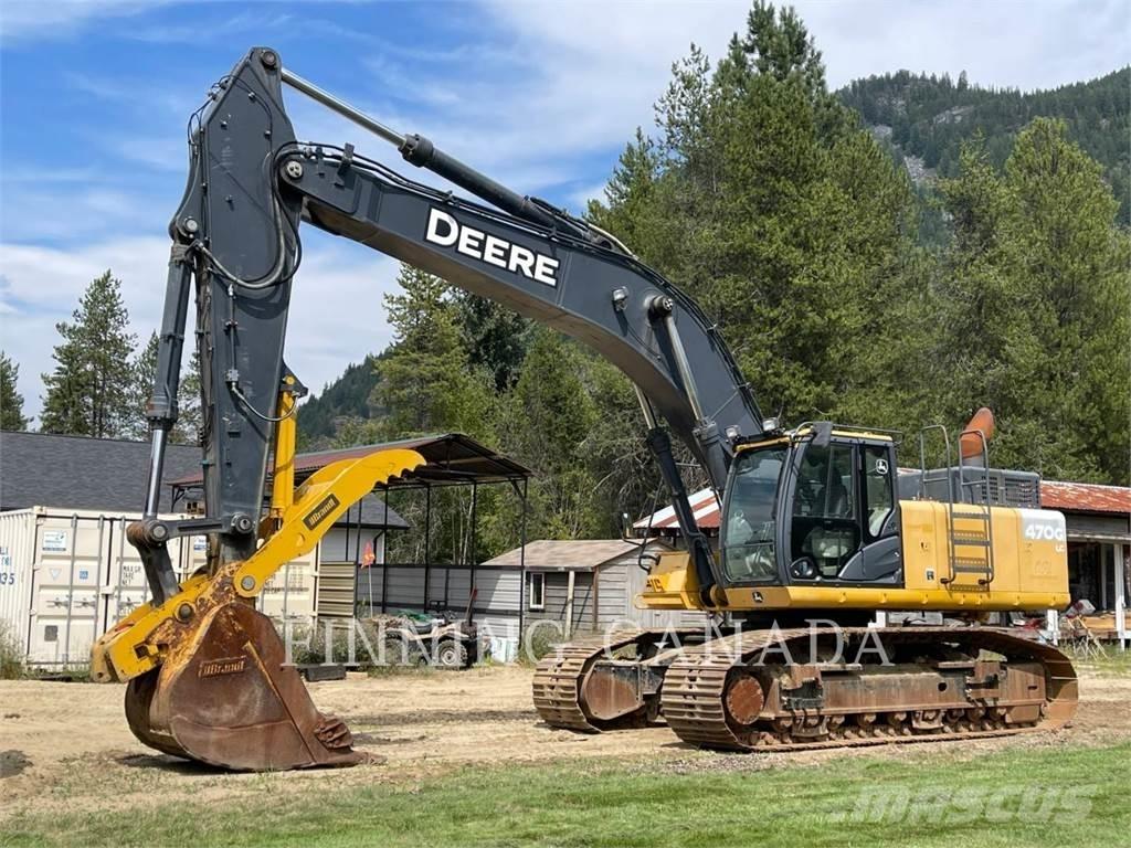 John Deere 470G Εκσκαφείς με ερπύστριες