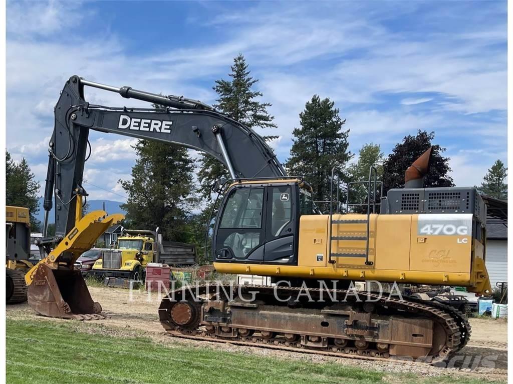 John Deere 470G Εκσκαφείς με ερπύστριες