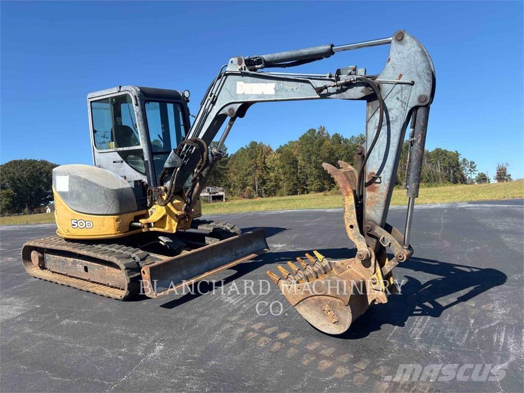 John Deere 50D Εκσκαφείς με ερπύστριες