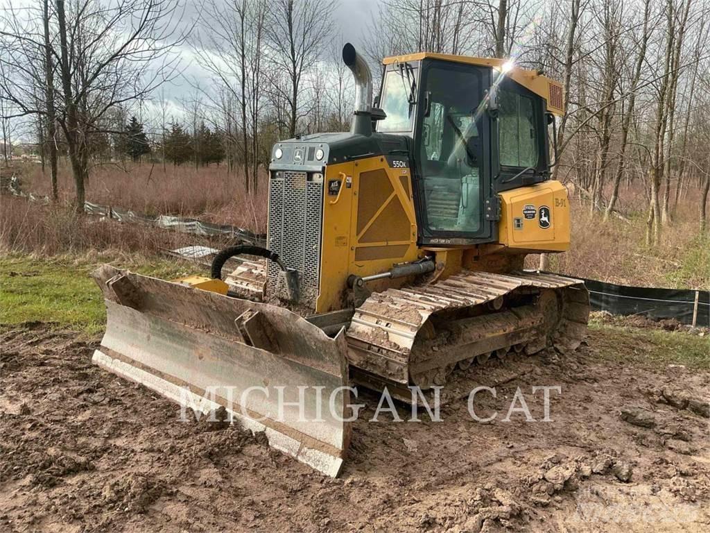 John Deere 550K LGP Μπουλντόζες με ερπύστριες