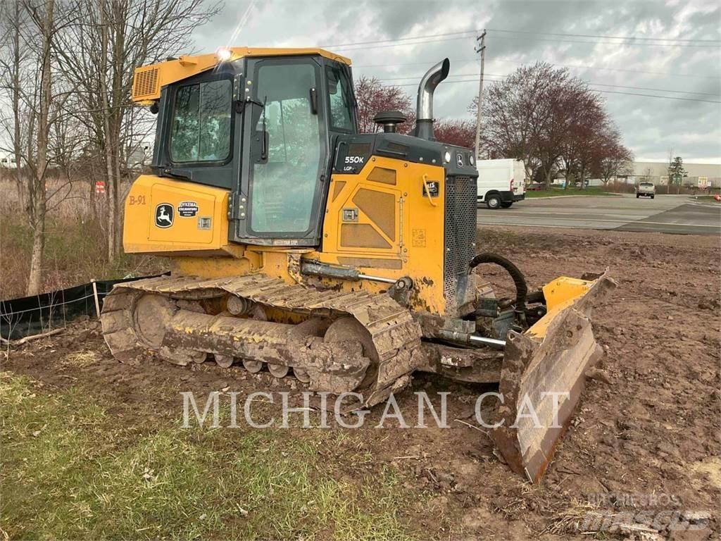 John Deere 550K LGP Μπουλντόζες με ερπύστριες